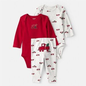 Carters 3 Piece Christmas Set